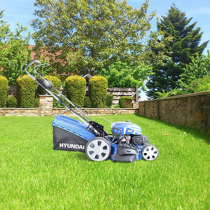 Hyundai 21”/53cm 224cc Electric-Start Self-Propelled Petrol Lawnmower | HYM530SPE | 3 Year Warranty