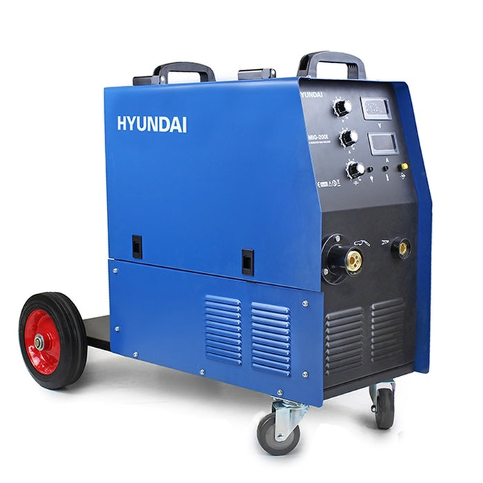 Hyundai 200 Amp MIG Welder, 230V Single Phase, Pro series | HYMIG-200I | 2 Year Warranty