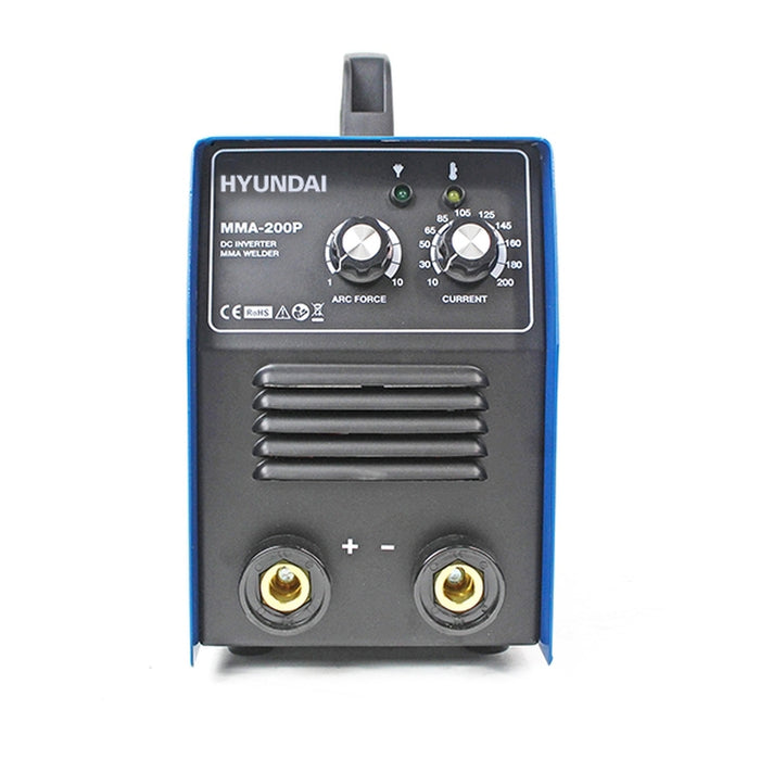 Hyundai 200Amp MMA/ARC Inverter Welder, 230V Single Phase | HYMMA200P | 3 Year Warranty