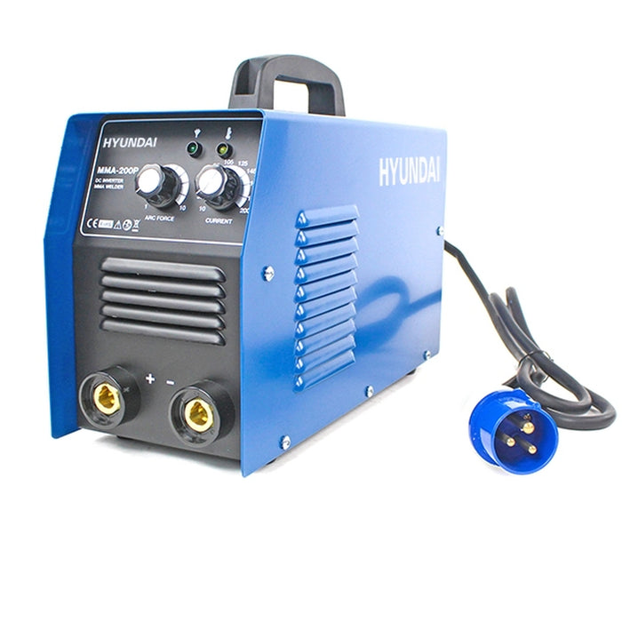 Hyundai 200Amp MMA/ARC Inverter Welder, 230V Single Phase | HYMMA200P | 3 Year Warranty