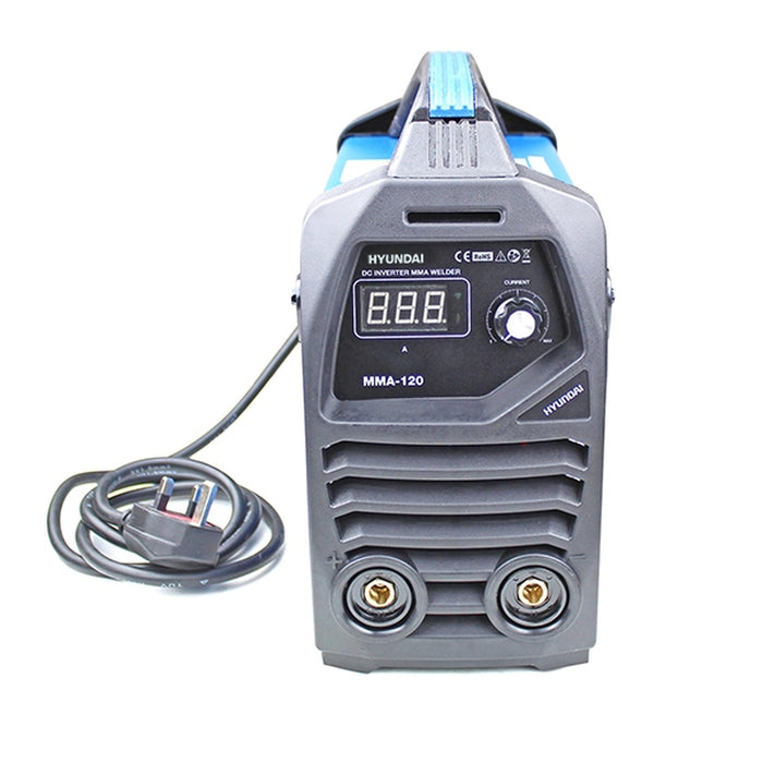 Hyundai 120Amp MMA/ARC Inverter Welder, 230V Single Phase | HYMMA-120 | 2 Year Warranty