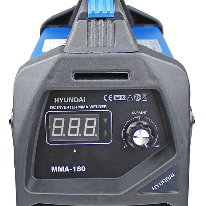 Hyundai 160Amp MMA/ARC Inverter Welder, 230V Single Phase | HYMMA160 | 2 Year Warranty