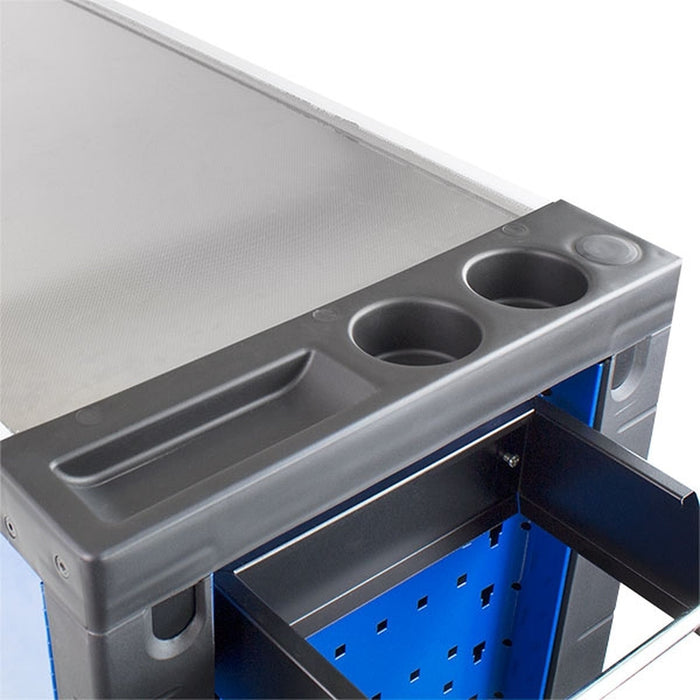 Hyundai 305 Piece 7 Drawer Caster Mounted Roller Premium Tool Chest Cabinet With XXL Stainless Steel Top | HYTC9004 | 2 Year Warranty