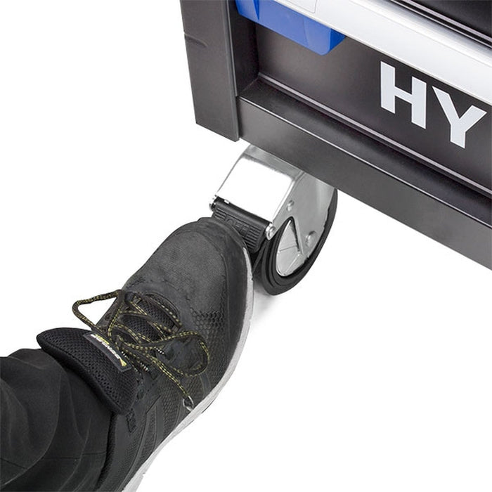 Hyundai 305 Piece 7 Drawer Caster Mounted Roller Premium Tool Chest Cabinet With XXL Stainless Steel Top | HYTC9004 | 2 Year Warranty