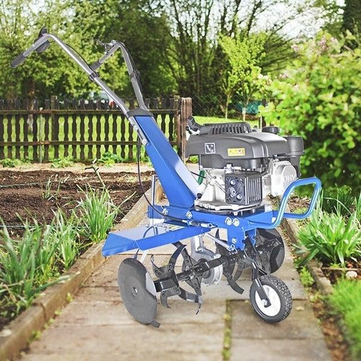 Hyundai 2.7kW 150cc 4-Stroke Petrol Garden Tiller, Cultivator, Rotovator and Rototiller | HYT150 | 3 Year Platinum Warranty