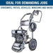 Hyundai 210cc Petrol Pressure Washer | Hyundai 2800psi | Excellent Patio Cleaner | 3 Year Platinum Warranty