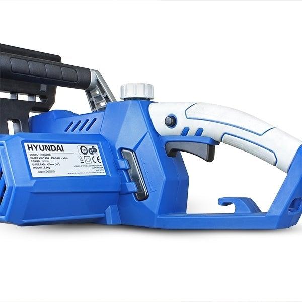 Hyundai 2400W / 230V 16" Bar Electric Chainsaw | HYC2400E | 3 Year Hyundai Warranty