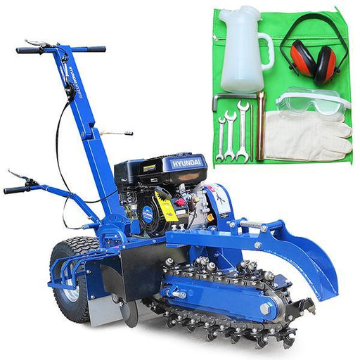 Hyundai 7hp Petrol Trencher | Hyundai 210cc | 3 Year Platinum Warranty
