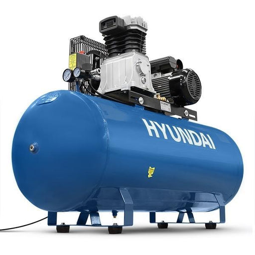 Hyundai Air Compressor Electric 3hp | Hyundai 200 Litre 14CFM/145psi | 2 Year Platinum Warranty