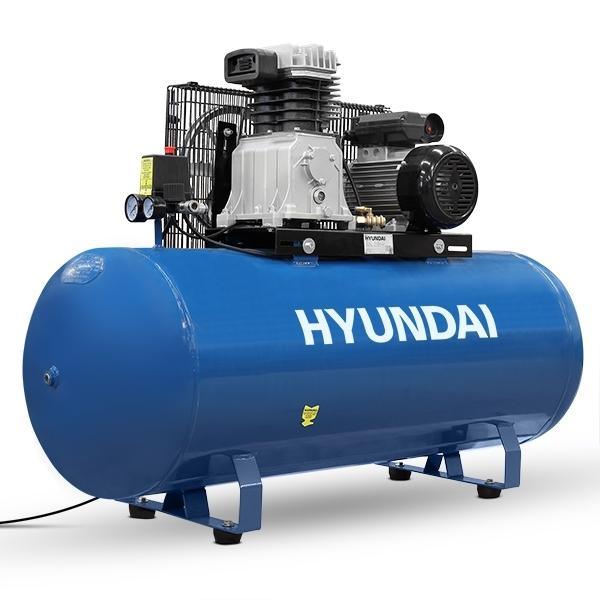 Hyundai Air Compressor Electric 3hp | Hyundai 200 Litre 14CFM/145psi | 2 Year Platinum Warranty