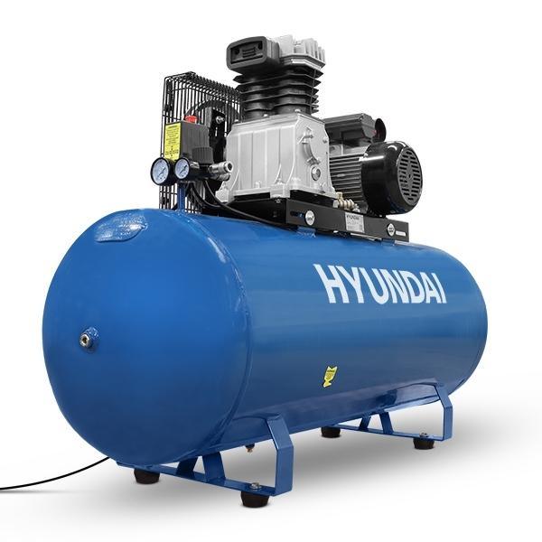 Hyundai Air Compressor Electric 3hp | Hyundai 200 Litre 14CFM/145psi | 2 Year Platinum Warranty