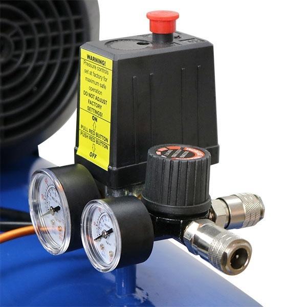 Hyundai Air Compressor | Hyundai 100 Litre 14CFM/116psi, Silenced, V Twin, Direct Drive 3hp | 2 Year Platinum Warranty