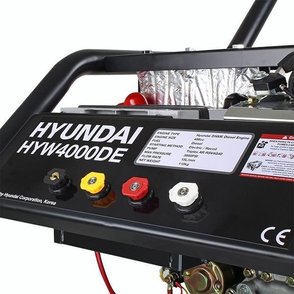 Hyundai Diesel Pressure Washer 498cc | Hyundai 4000psi | | Excellent Patio Cleaner | 1 Year Platinum Warranty