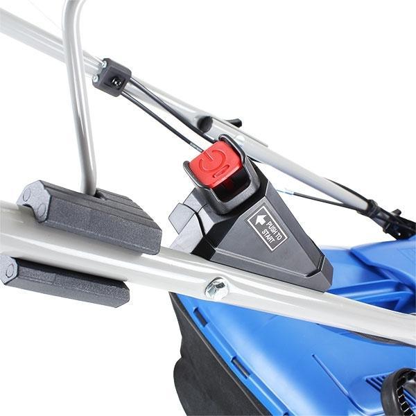 Hyundai Electric-Start Self-Propelled Petrol Lawnmower | Hyundai 17"/42cm 139cc | 3 Year Platinum Warranty