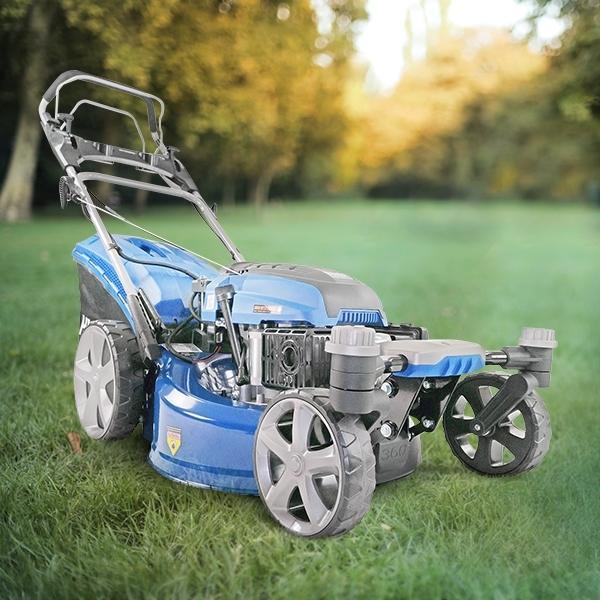 Hyundai Electric-Start Self-Propelled Petrol Lawnmower | Hyundai 20"/51cm 196cc | 3 Year Platinum Warranty