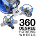 Hyundai Electric-Start Self-Propelled Petrol Lawnmower | Hyundai 20"/51cm 196cc | 3 Year Platinum Warranty