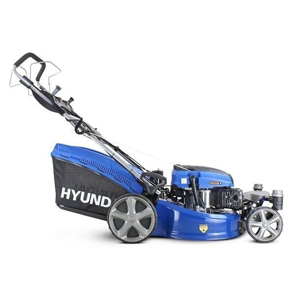 Hyundai Electric-Start Self-Propelled Petrol Lawnmower | Hyundai 20"/51cm 196cc | 3 Year Platinum Warranty