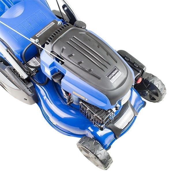 Hyundai Electric-Start Self-Propelled Petrol Roller Lawnmower | Hyundai 17"/43cm 139cc | 3 Year Platinum Warranty