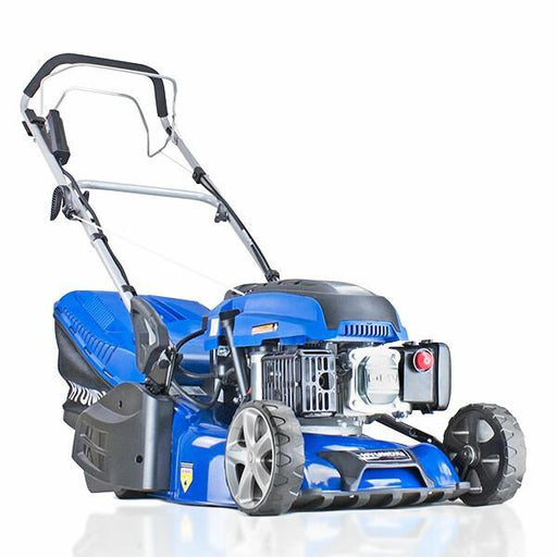 Hyundai Electric-Start Self-Propelled Petrol Roller Lawnmower | Hyundai 17"/43cm 139cc | 3 Year Platinum Warranty