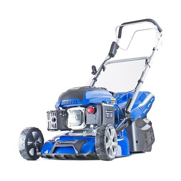Hyundai Electric-Start Self-Propelled Petrol Roller Lawnmower | Hyundai 17"/43cm 139cc | 3 Year Platinum Warranty
