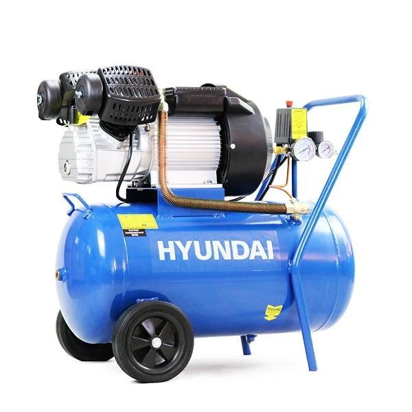 Hyundai Litre Air Compressor | Hyundai 50 14CFM/116psi, Direct Drive V-Twin, 3HP | 2 Year Platinum Warranty