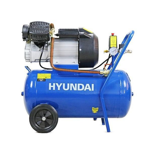 Hyundai Litre Air Compressor | Hyundai 50 14CFM/116psi, Direct Drive V-Twin, 3HP | 2 Year Platinum Warranty