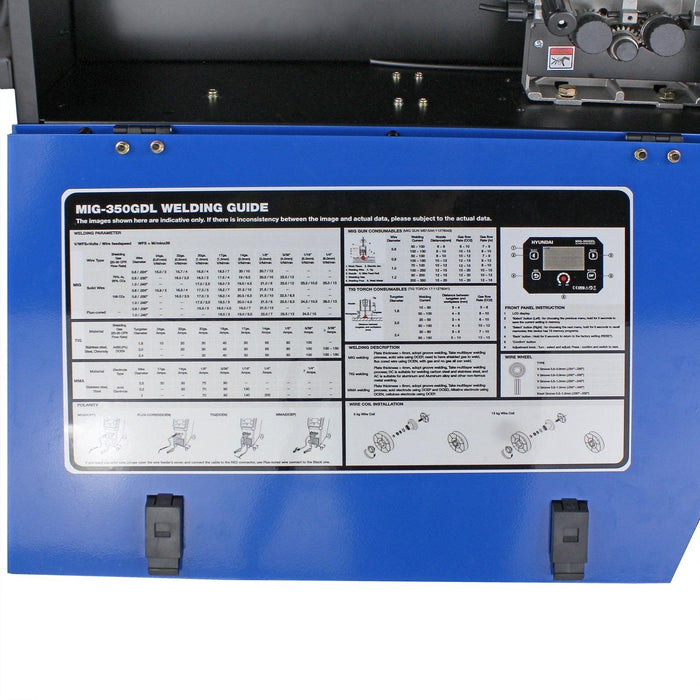 Hyundai MIG DC Inverter Welder Three Phase, Pro Series | Hyundai 400V | 2 Year Platinum Warranty