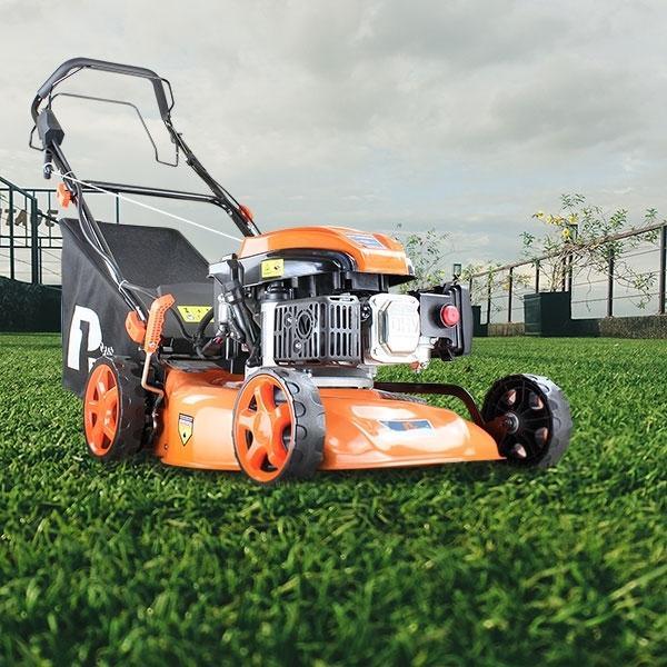 Hyundai P1 Engine Electric Key Start Lawnmower Self Propelled | Hyundai 18" 46cm / 460mm 139cc Petrol Lawn Mower | 2 Year Platinum Warranty