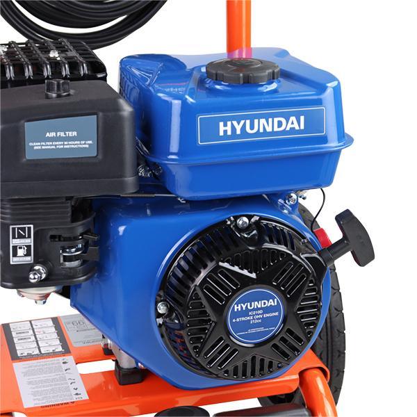 Hyundai P1 Petrol Pressure Washer | Hyundai 3000psi / 207 bar IC210 Engine | Excellent Patio Cleaner | 2 Year Platinum Warranty