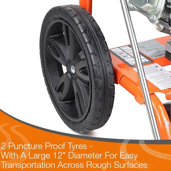Hyundai P1 Petrol Pressure Washer | Hyundai 3000psi / 207 bar IC210 Engine | Excellent Patio Cleaner | 2 Year Platinum Warranty