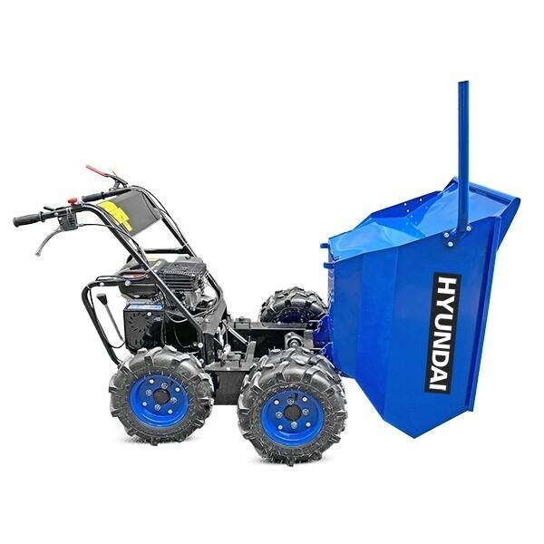 Hyundai Payload Mini Dumper / Power Barrow | Hyundai 196cc 4-Wheel Drive 500kg | 3 Year Platinum Warranty