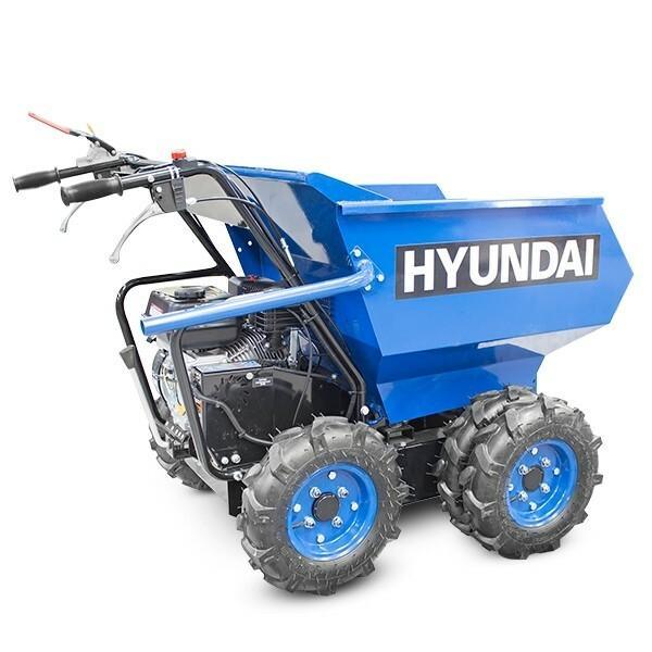 Hyundai Payload Mini Dumper / Power Barrow | Hyundai 196cc 4-Wheel Drive 500kg | 3 Year Platinum Warranty