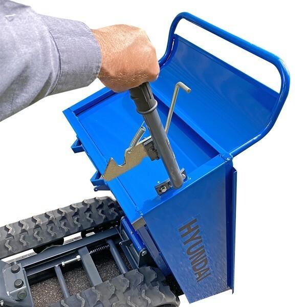 Hyundai Payload Tracked Mini Dumper / Power Barrow / Transporter | Hyundai 196cc Petrol 300kg | 3 Year Platinum Warranty