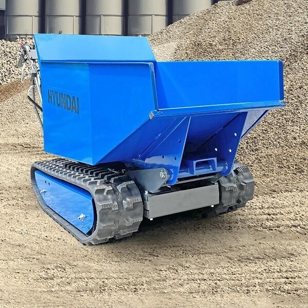 Hyundai Payload Tracked Mini Dumper / Power Barrow / Transporter | Hyundai 196cc Petrol 500kg | 3 Year Platinum Warranty