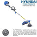 Hyundai Petrol Garden Multi Tool | Hyundai 52cc | 3 Year Platinum Warranty