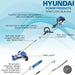 Hyundai Petrol Garden Multi Tool | Hyundai 52cc | 3 Year Platinum Warranty