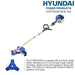 Hyundai Petrol Garden Multi Tool | Hyundai 52cc | 3 Year Platinum Warranty