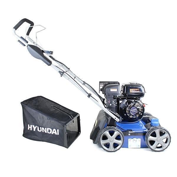 Hyundai Petrol Lawn Scarifier and Aerator | Hyundai 212cc | 3 Year Platinum Warranty