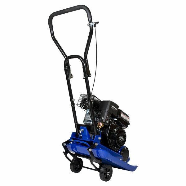 Hyundai Petrol Plate Compactor / Wacker Plate with Wheel Kit and Paving Pad | Hyundai 196cc | 3 Year Platinum Warranty