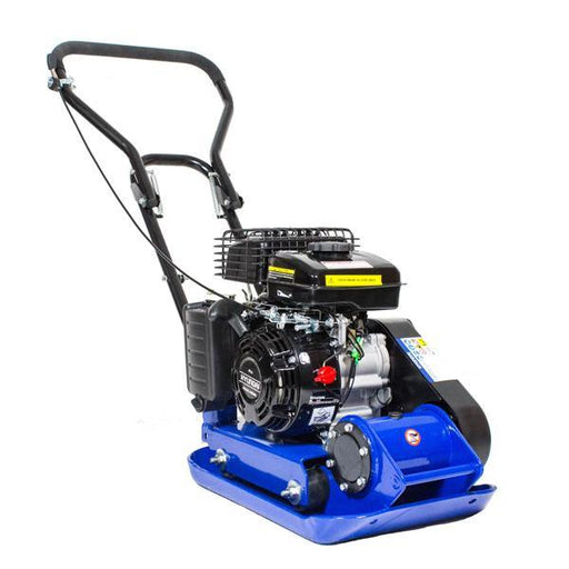 Hyundai Petrol Plate Compactor / Wacker Plate with Wheel Kit and Paving Pad | Hyundai 87cc | 3 Year Platinum Warranty