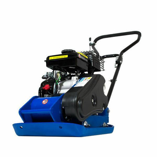 Hyundai Petrol Plate Compactor / Wacker Plate with Wheel Kit and Paving Pad | Hyundai 87cc | 3 Year Platinum Warranty