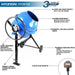 Hyundai Portable Electric Cement Mixer | Hyundai 160 litre 240v 650w Concrete Mixer | 3 Year Platinum Warranty
