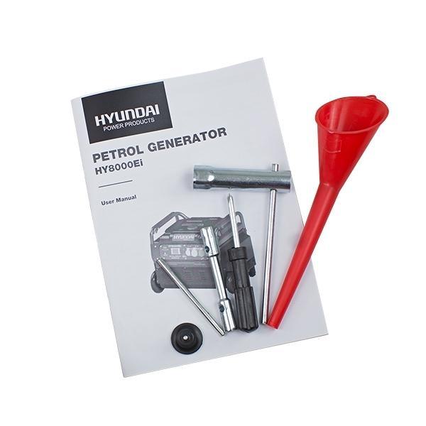 HYUNDAI Portable Petrol Inverter Generator 230v/115v | HYUNDAI 7500W | 3 Year Platinum Warranty