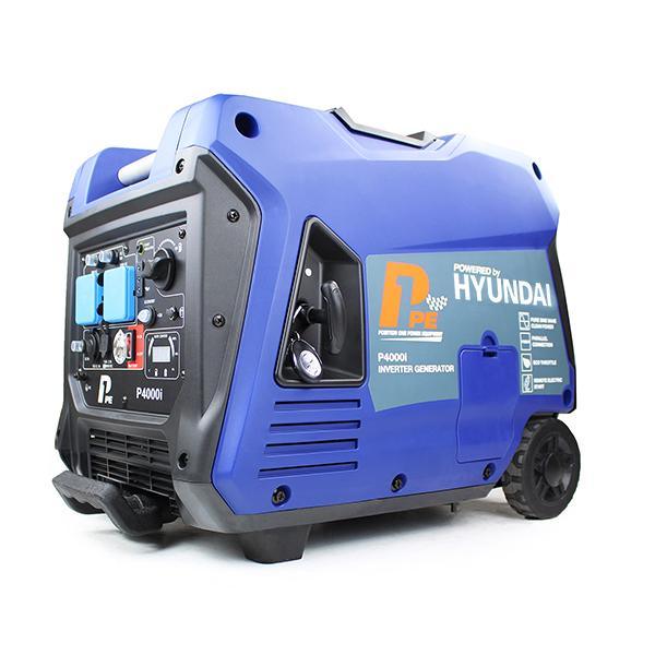 Hyundai Portable Petrol Inverter Generator (Powered by Hyundai) | Hyundai P1 3800W/3.8kW |