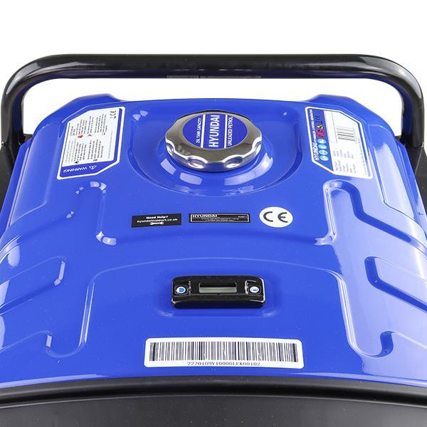 Hyundai Recoil and Electric Start Site Petrol Generator | Hyundai The 8kW/10kVA* | 3 Year Platinum Warranty