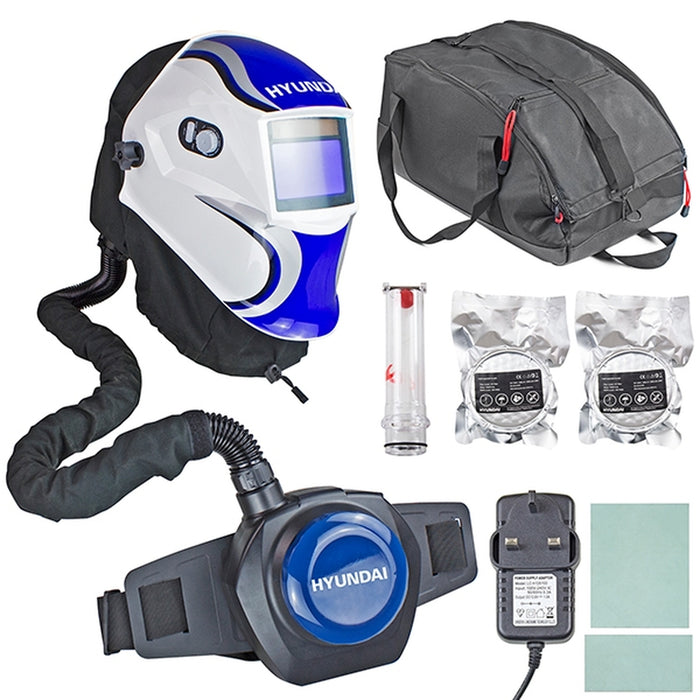 Hyundai Professional Auto Darkening Air Fed Welding Helmet | HYWH-850RM | 1 Year Warranty