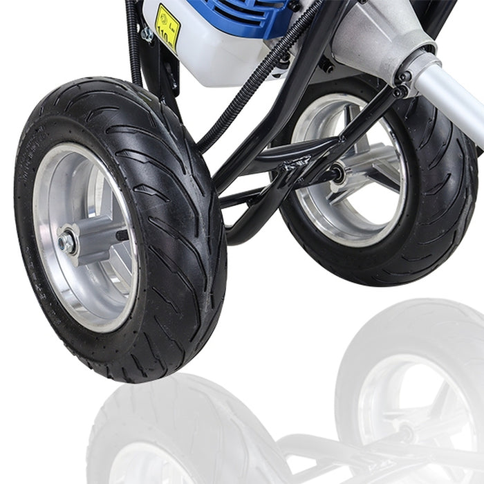 Hyundai 52cc Petrol Wheeled Grass Trimmer | HYWT5200X | 3 Year Warranty