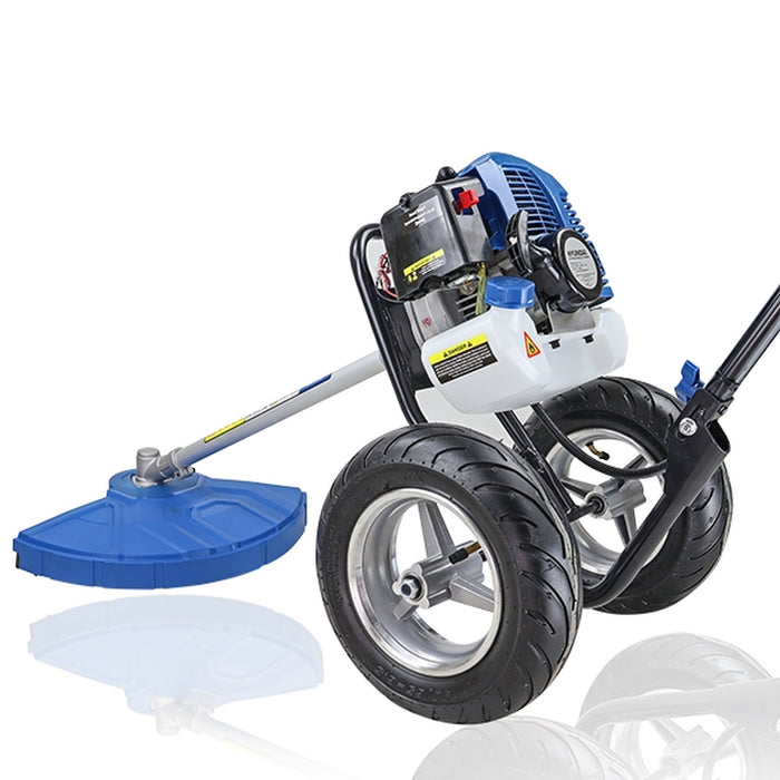 Hyundai 52cc Petrol Wheeled Grass Trimmer | HYWT5200X | 3 Year Warranty