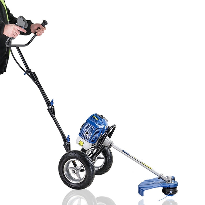 Hyundai 52cc Petrol Wheeled Grass Trimmer | HYWT5200X | 3 Year Warranty