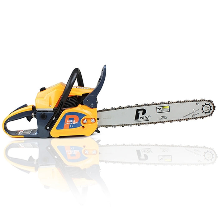 P1 Petrol Chainsaw with 62cc Hyundai Engine, 20" Bar, Easy-Start - Includes 2 Chains and Bag | P6220C | 2 Year Warranty